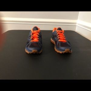 Men’s Nike Air Max Orange and Blue